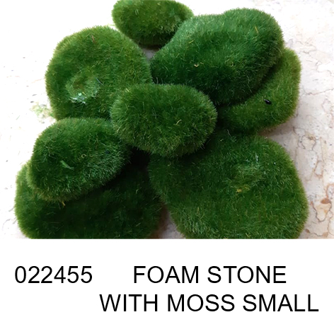 Foam Stone with Moss